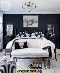 ديكورات غرف نوم أسود ورصاصي رمادي أحمر بنفسجي كتالوج ضخم