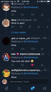 Daya On Twitter The Amount Of Simp That I Got Btw Can U Tell Me The Exact Meaning Of Simp I M Still In The Dark About It Https T Co Hg7i4bdkrc