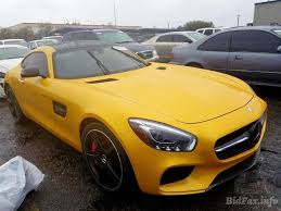 Mercedes Benz Amg Gt S 2016 Yellow 4 0l 8 Vin Wddyj7jaxga005877 Free Car History