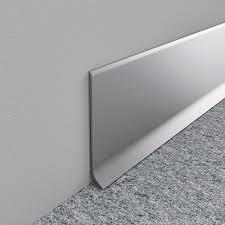 Emac Novorodapie L Matt Silver 4 In X 98 1 2 In Aluminum Baseboard Nrlal100pl25 The Home Depot Baseboards Decor Home Living Room Baseboard Styles