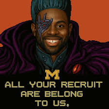Michigan Football recruiting DGAF about the hammer. : r/cfbmemes