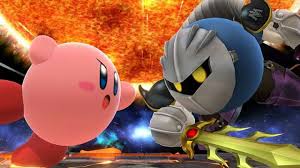 Kirby Vs Meta Knight In Super Smash Bros 4 Super Smash Bros Smash Bros Smash Bros Wii