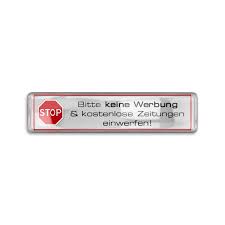 Ob wohl schon post da ist? 3d Briefkasten Aufkleber Bitte Keine Werbung Kostenlose Zeitungen