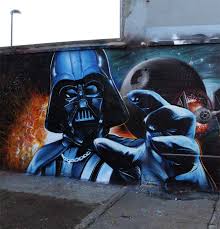 Best Wall Illustrations De Star Wars Art Urbain Artiste De Rue