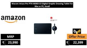 Wacom for drawing take a digital journey. Wacom Intuos Pro Pth 460k0 Cx Digital Graphic Drawing Tablet For Mac Or Pc Small Youtube