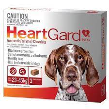 Heartgard Plus 23 45kg For Dogs Heartworm Prevention Animal Treatment Large Dogs