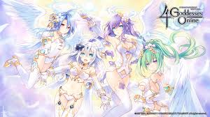 Black Heart Compile Heart Four Goddesses Online Cyber Dimension Neptune Green Heart Group Hyperdimension Neptunia Purple Heart Tsunako Watermark White Heart Konachan Com Konachan Com Anime Wallpapers