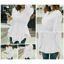 Blouse putih bisa menjadi penyelamat kebuntuan anda di saat galau menentukan atasan yang cocok dengan bawahan. Blouse Adalah Noortjes Design Blouse Design