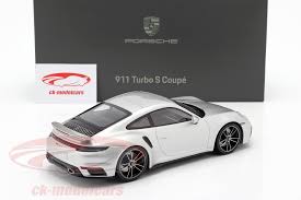 Vid blandad körning förbrukar den 13,3 liter/100km. Minichamps 1 18 Porsche 911 992 Turbo S Year 2020 Gt Silver Metallic Wap02117a0l001 Model Car Wap02117a0l001