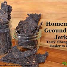 If not using a jerky gun, spread the ground meat on a baking sheet, cover with wax paper, and roll with a rolling pin until meat is ¼ thick. 10 Best Ground Beef Jerky Recipes Yummly