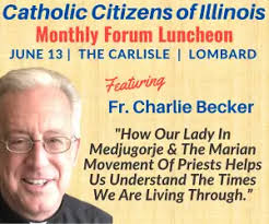 A good and holy priest, Father Charles Fiore of Madison, Wisconsin, just  passed away this evening.