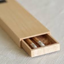 Tanno One Push Pencil Case 200 00 Designed And Handcrafted By Masakage Tanno Woodwoking Woodworking Wood Woodworking Box Woodworking Furniture