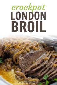 Easy Crockpot London Broil Add Salt Serve Recipe London Broil Recipes Crockpot London Broil Recipes