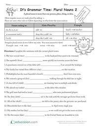 Tim or tom is to blame for the project delay. Plural Nouns Printable Worksheets Education Com