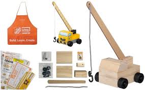 Home depot offers three types of workshops: Free Kids Workshop Diy Crane Kit At Home Depot Today Only Free Stuff Finder