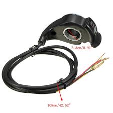 To confirm for sure whether the throttle is the problem, you need to go through the following steps first. 24v 4 Wires Buggy Go Kart Electric Scooter Thumb Throttle Led Light For Razor E200 E300 Buy At A Low Prices On Joom E Commerce Platform