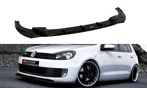 While there are many variations to golf. Frontdiffusor Vw Golf Vi Gti Gloss Black Shop Volkswagen Golf Mk6 Gti Volkswagen Golf Gti Mk6 Maxton Design