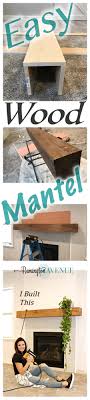 Check spelling or type a new query. Easy Diy Wood Mantel Remington Avenue