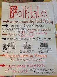 Folktales Anchor Chart Made For Third Grade But Can Be Used In All Of Elementary Grades Folktale Anchor Chart Anchor Charts Classroom Anchor Charts