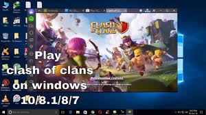 How To Download Install Clash Of Clans In Pc Free Windows 10 8 7 Youtube