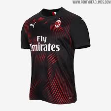 Fifa ultimate team 2019 (fut 19) kits. Ac Milan 19 20 Home Away Third Kits Released Footy Headlines