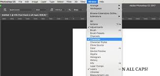 If you want to learn how to make a layer bigger in photoshop (or smaller), you've come to the right place. Photoshop Cc Text Stuck In All Caps Graphic Design Stack Exchange
