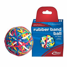 You wanna make the world's biggest rubber band ball? Advantage Rubber Bands Rubber Band Ball