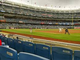 Yankee Stadium Section 014a Row 3 Seat 1 New York