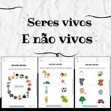 Seres vivos e não vivos - Simulados e Questões