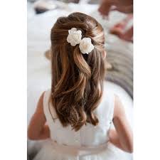 Junior Bridesmaid Hairstyles Flower Girl Hairstyles Simple Wedding Hairstyles Little Girl Hairstyles
