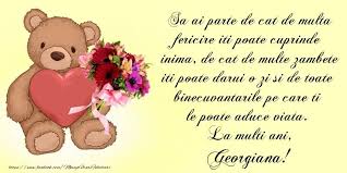 Imagini Pentru La Multi Ani Georgiana Birthday Winnie The Pooh Disney Characters