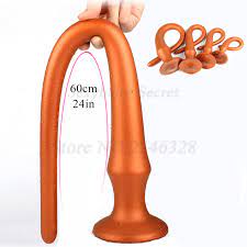 Long Soft Anal Dildo Butt Plug Prostate Massage Silicon Anus Dilator Vagina  Stimulator Sex Product For Women Man Masturbation - Anal Sex Toys -  AliExpress