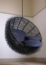 Sea Urchine Lounge Chair A Work Of Art Green Design Blog Hanging Lounge Chair Hanging Chair Cool Chairs