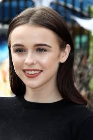 Short rose gold wavy hair Acacia Brinley Clark Straight Medium Brown Hairstyle Steal Her Style