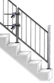 Attaching the railing to a concrete base. Https Www Mcmel Ca Wp Content Uploads 2017 06 Railing Install Manual Eng V1 6 Pdf