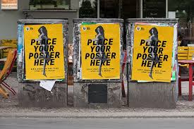 Latest source of free poster mockup psd templates online! Urban Poster Mockup Facebook