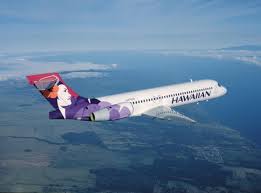 Hawaiian Airlines Boeing 717 Aircraft Used In Daily Inter Island Service With The Beautiful And Distinctive Pua Hawaiian Airlines Hawaii Airport Airlines