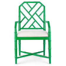 Bungalow 5 Regency Arm Chair Emerald Green Lacquer Big Comfy Chair Outdoor Lounge Chair Cushions Contemporary Dining Chairs