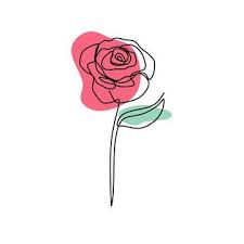 Nepreryvnoj Linii Chertezh Zakryvaetsya Cvetok Cvetushie Minimalistskogo Dizajna Vektor Illyustraciya Roza Klipart Simvol Bolvan Png I Vektor Png Dlya Besplatnoj Z Line Art Flowers Line Art Drawings Rose Line Art