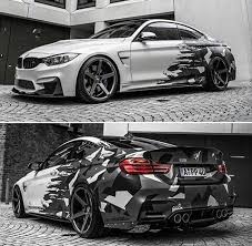 Bmw 3 Coupe Weiss Ubergang In Tarnoptik Polar Carros Desportivos De Luxo Carros Adesivados Carros De Luxo