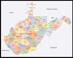 Wv County Map With Cities West Virginia Maps & Facts - World Atlas