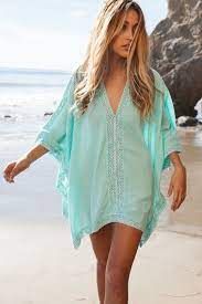 Swimsuit Bikini Beach Cover Up Womens Beach Dresses Shirt Dress Summer Beach Wear Bikini