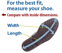 Neos Overshoes Size Chart