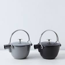 Staub Cast Iron Kettle 1qt In 2020 Cast Iron Kettle Staub Cast Iron