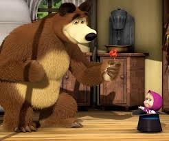 You Can Download Gambar Animasi Masha And The Bear Lucu Animation Gif Masha And The Bear Bear Wallpaper Bear