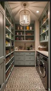 Is it a good idea to combine a laundry and pantry room on the main floor?