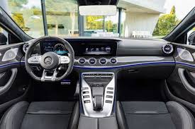 Mercedes Amg Gt 4 Turer Coupe Sportlimousine Interieur Schwarz Blau Led Licht Cars Mercedes Mercedes Benz Amg Mercedes Amg Mercedes Benz