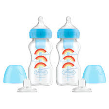 Dr Brown S Wide Neck Bottle To Sippy 2pk Blue Walmart Com Walmart Com