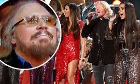 Bee Gees' Barry Gibb receives a Grammy tribute