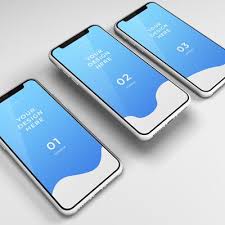 Download Floating Smart Phone Mockup App Screens With High Resolution Psd Mobile App Mockup Psd Free Download For App P Mockup Free Download Phone Mockup Iphone Mockup